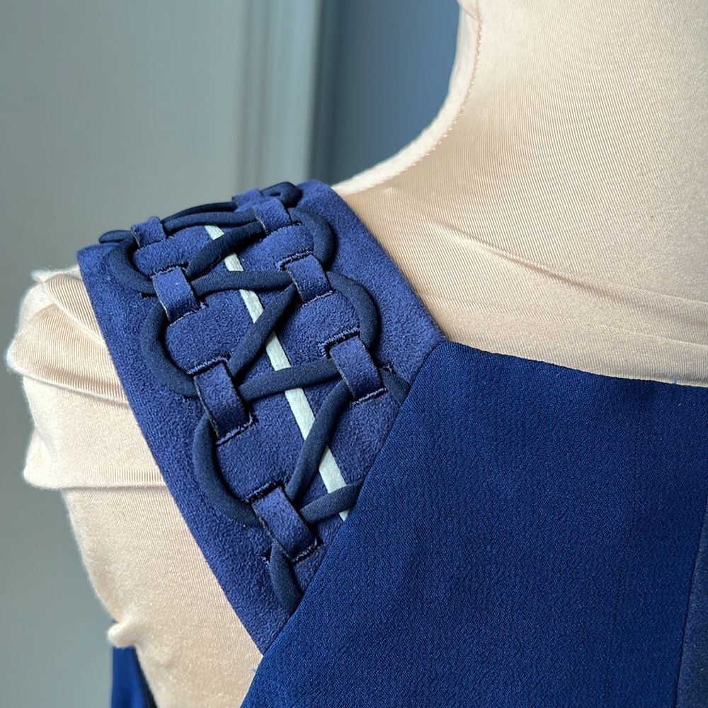 Antonio Melani Black and Navy dress - Picture 6 of 8